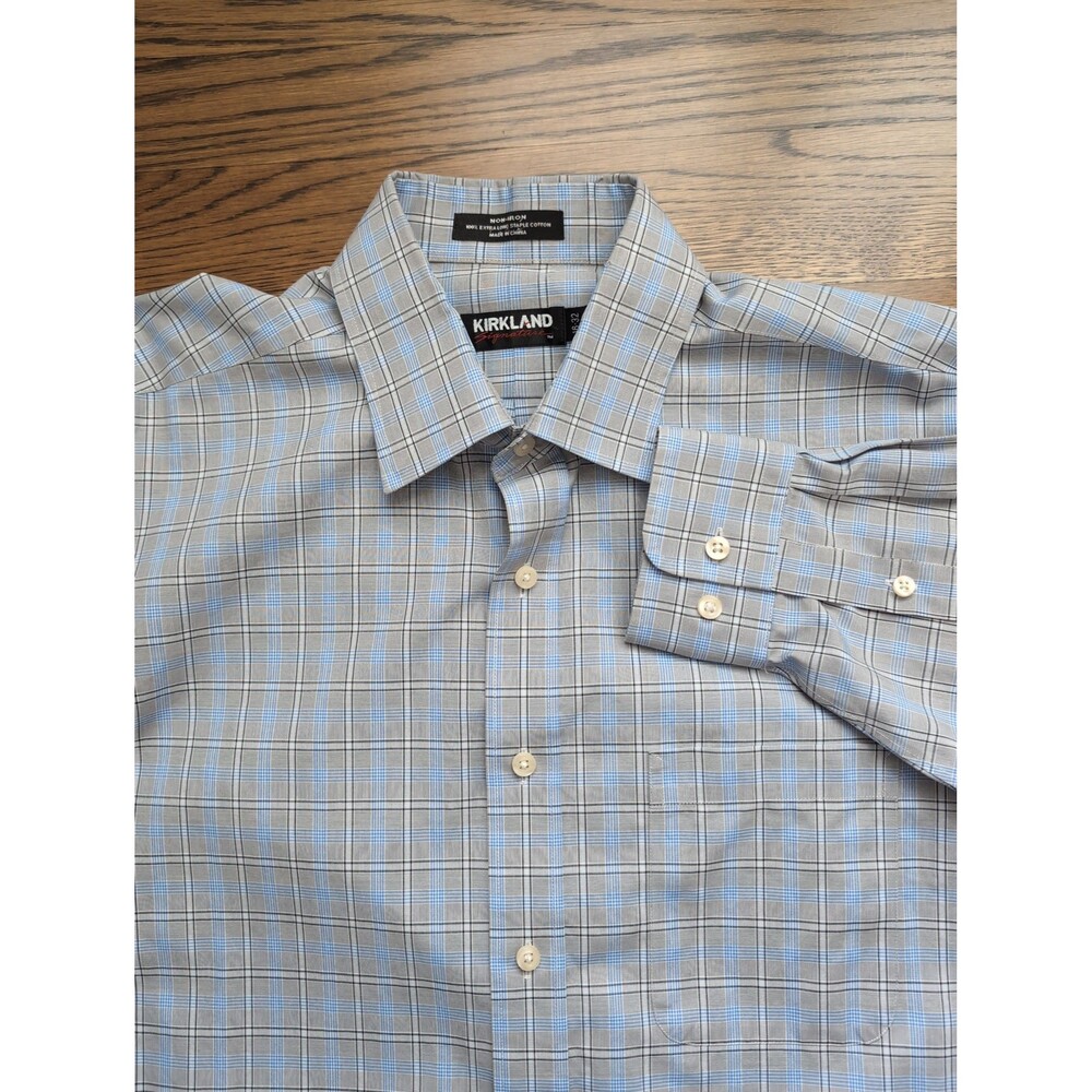 Kirkland Mens Dress Shirt 16 32